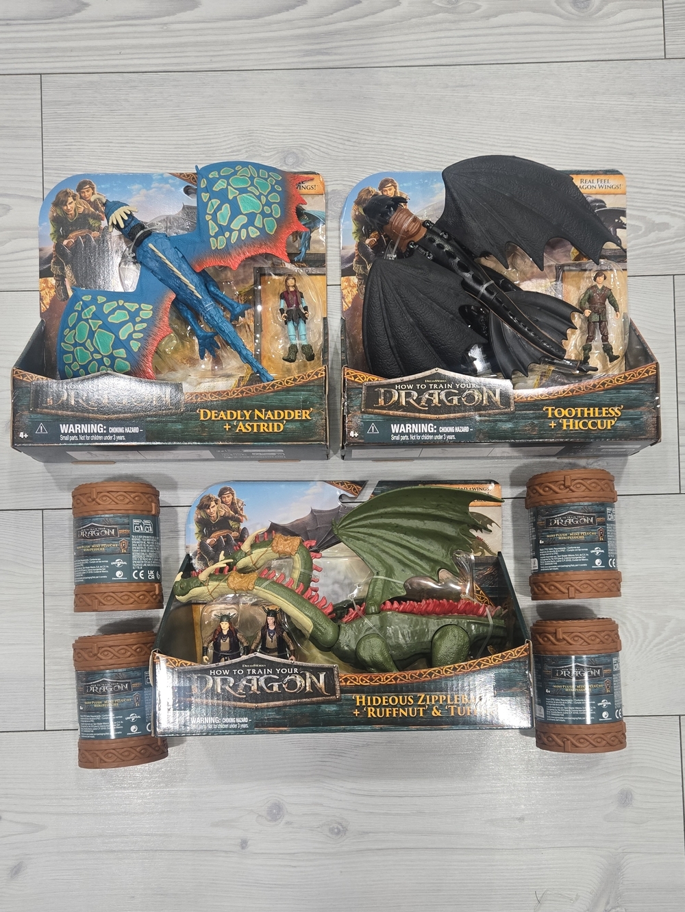 How To Train Your Dragon Figures Set